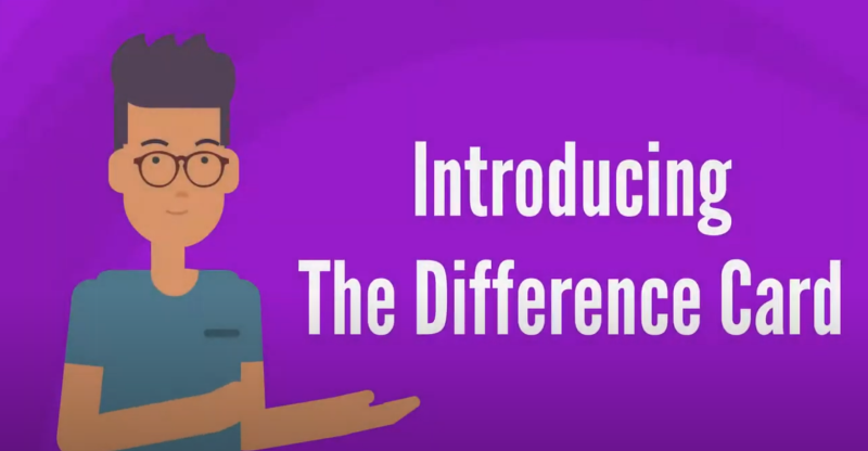 Introducing the Difference Card