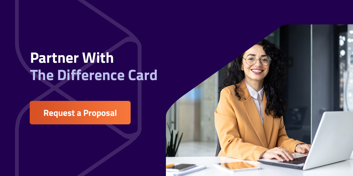 Partner with the difference card 