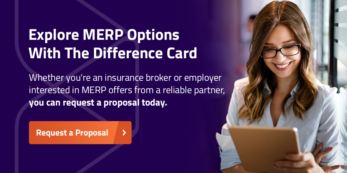 Explore merp options with Difference Card