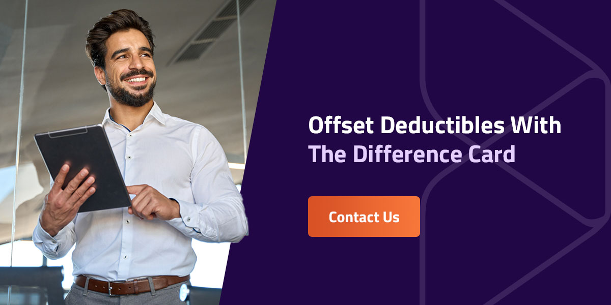 offset deductibles with the  difference card