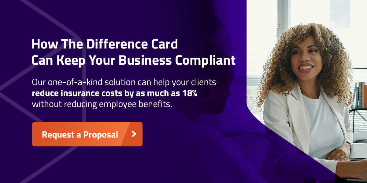 how the difference card keeps your business compliant